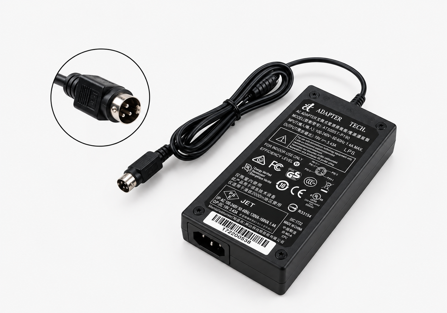 Adapter - bộ đổi nguồn 24V-2.5A EziPrinter